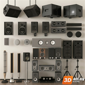 Audio tech 3D Models